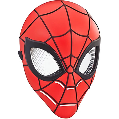 Máscara Hasbro Spiderman\u002Fmiles Morales +5 Ajustable Color Rojo Spiderman | Meses sin interés