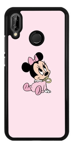 Funda Protector Para Huawei Minnie Mouse Moda Mujer 01