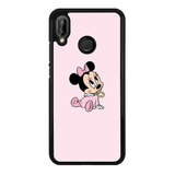 Funda Protector Para Huawei Minnie Mouse Moda Mujer 01