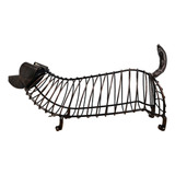 Soporte De Corcho Para Perro Salchicha, Recipiente Colector