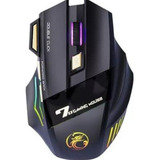 Silencioso Mouse Gamer Dpi3200 Rgb Inalám Usb Buletooth5.1