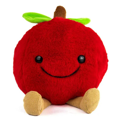 Peluche Fruta Kawaii Platano Manzana Elote Naranja Piui Niki Manzana | MercadoLibre
