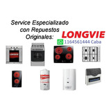 Service Longvie Horno Electrico Cocina Anafe Estufa Calefón