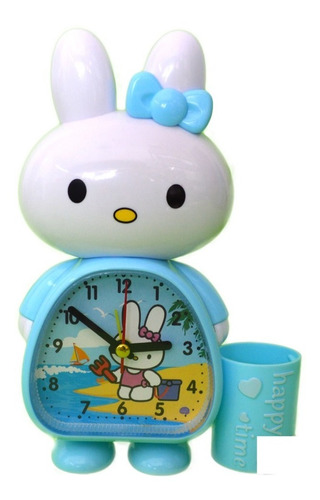 Reloj Despertador Decorativo Infantil Diseño Conejita