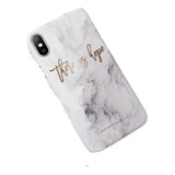 Funda Para iPhone Marmol Mujer Protector Resistente Dama 3d