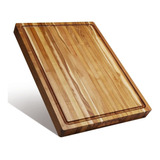 Tabla De Cortar De Madera De Teca Grande Para Cocina, Tabla