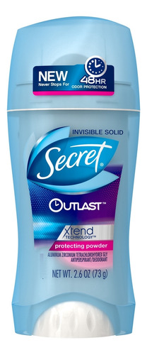 Secret Outlast Invisible Solid Antitranspirante Y Desodoran.