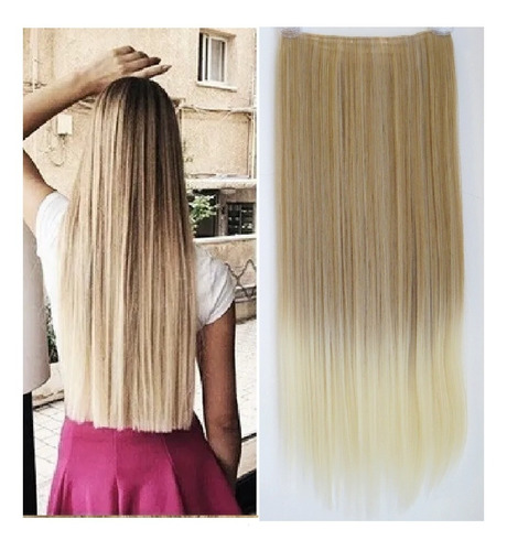 Aplique Mágico Cabelo Fio Invisível Secret Extensions