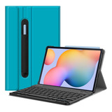 Fintie Funda Teclado Samsung Galaxy Tab S6 Lite 10.4 Teal