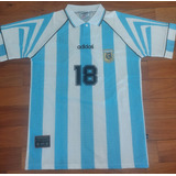 Camiseta Original Seleccion Argentina Retro 1997