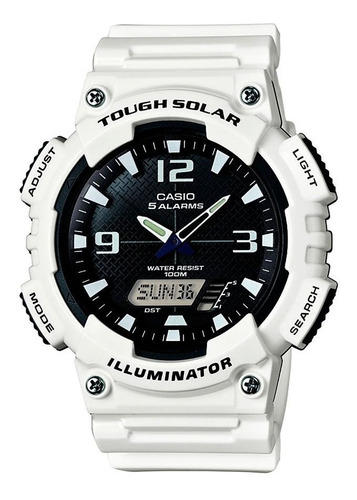 Reloj Casio Deportivo Blanco Aqs810wc-7a