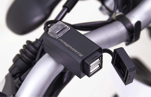 Puerto Conexion Usb Doble Para Moto Marca Fire Parts 