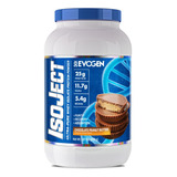 Proteína Isolate Evogen Isoject 1.77 Lbs Los Sabores Sabor Chocolate Peanut Butter