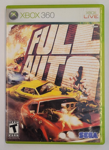 Jogo Full Auto - Xbox 360: Fisico/usado