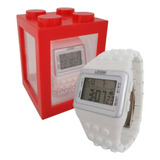 Reloj Lego Con Estuche Alcancia Unisex