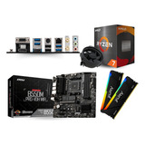 Kit Actualización Ryzen 7 5700g/ B550 Ds3h/ 32 Gb