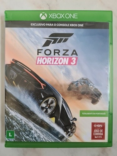 Forza Horizon 3 Xboxone Mídia Física Totalmente Em Português