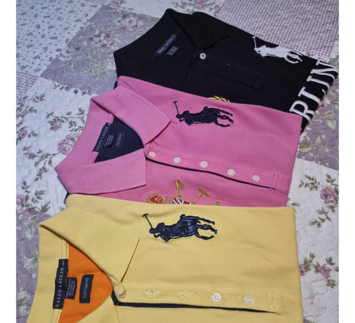 Poleras Estilo Polo Mujer