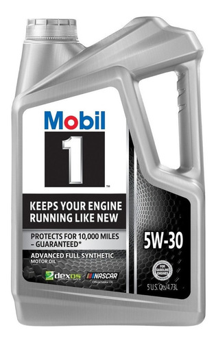 Aceite Para Motor Mobil Sintético 5w-30 Para Autos, Pickups & Suv De 1 Unidad