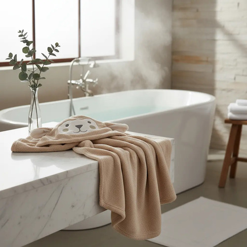Toalla Bata De Baño Para Niños Niñas Diseño Animal Divertido