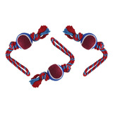 Lovinpup Juguete De Cuerda Para Perros Con Pelota De Tenis, 