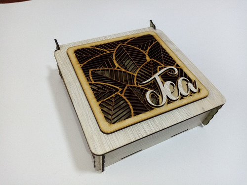 Caja Decorativa Para Guardar Te.   - Tea