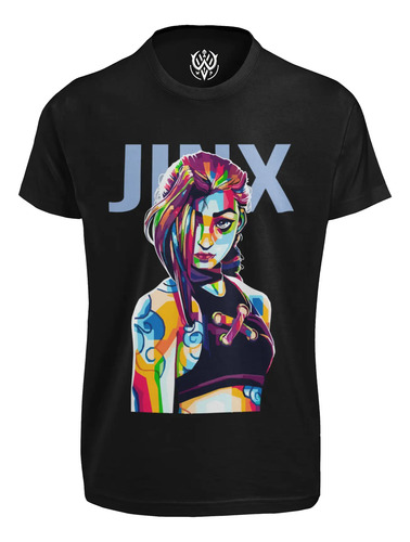 Playera Arcane Jinx, Artist, Calidad Tela E Imagen Premium.