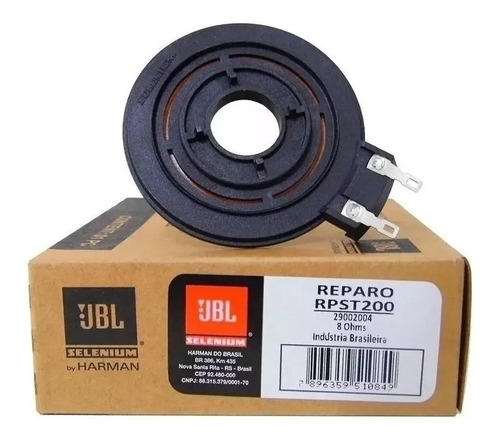 Reparo Selenium Original Para Super Tweeter St200 Rpst200