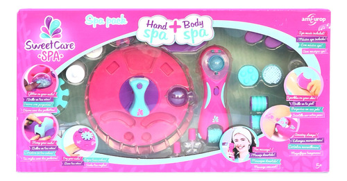 Spa Tocador Kit Set Accesorios Juego Juguete Para Niña Nena 
