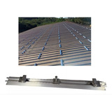 Estrutura Suporte Fixa Painel Solar Telha Metálica 2 Placas