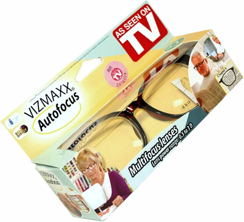 Lentes Vizmaxx Autofocus Original Inova 2 Colores Mas Funda! | Envío gratis