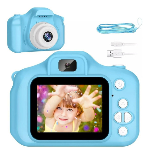 Camara Digital Niños Full Hd Fotos Video Diseño Resistente