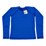 Camiseta Blusa Térmica Proteção Uv50 Infantil Tam 2 Ao 14