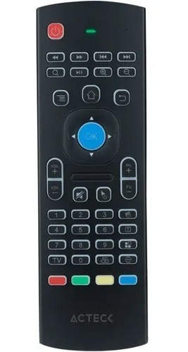 Control Remoto Universal Smarttv Acteck Ex7 Teclado Airmouse