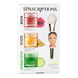 Spascriptions Mascara Facial De Gel Rosa, Oro Y Pepino, 1.7 