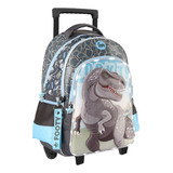 Mochila Footy Infantil Dinosaurio Luces Escolar F2201