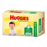 Pañales Huggies Triple Protección Ahorrapack  Xg