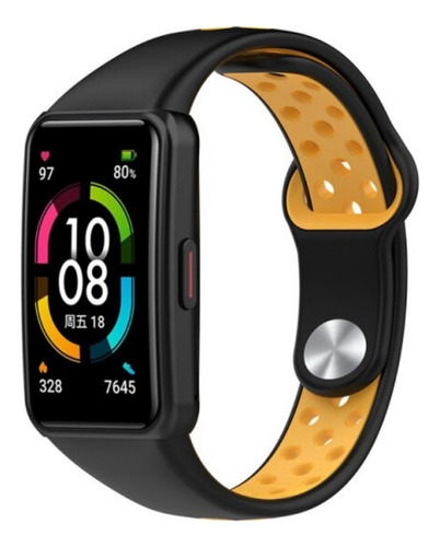 Correa Transpirable+ Mica Compatible Con Huawei Honor Band 6