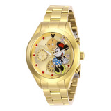 Reloj Para Mujer Invicta Disney Limited Edition 27402 Oro