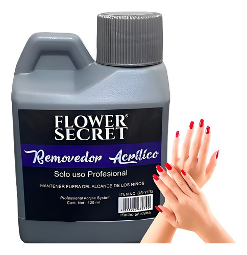 Removedor De Acrilico Uñas Manicure Removedor Esmalte Perman