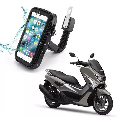 Suporte De Celular Para Moto Burgman/biz/scooter/nmax Mtg016