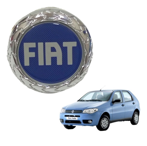 Emblema Parrilla Fiat Palio Uno (presion) S/m 7140 Foto 2