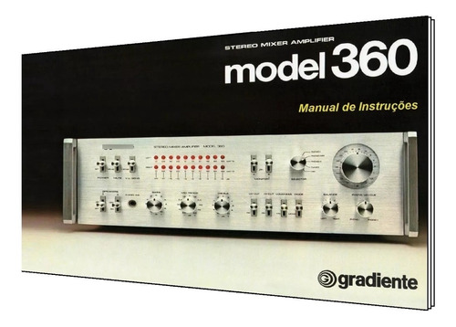 Manual Do Amplificador Gradiente Model 360 (cópia Colorida)