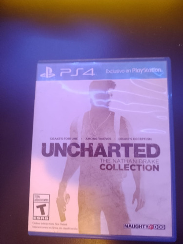 Juego Ps4 Físico Uncharted The Nathan Drake Collection 