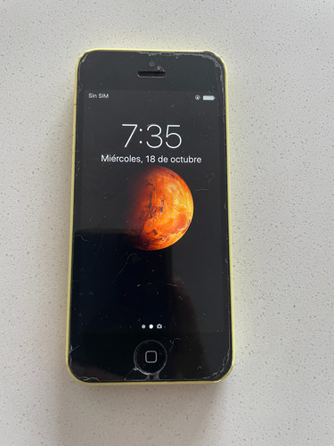  iPhone 5c 16 Gb Amarillo Liberado En Muy Buen Estado