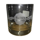 Vaso Whisky Nadir 320ml, Grabado Souvenir, Decorado.