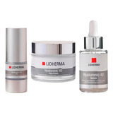 Lidherma Combo 4d Serum +  Crema +  Ojos Hialurónico