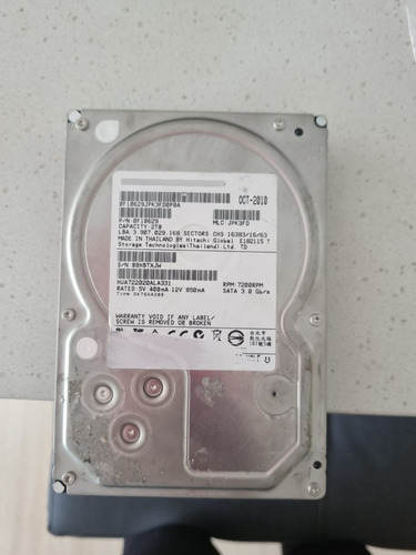 Disco Duro Interno Hitachi  Hua722020ala331 2tb