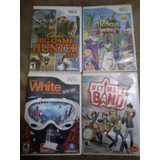 Lote De Videojuegos De Nintendo Wii Band Shaun Game Hunter 