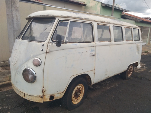 VW KOMBI CORUJINHA EXCELENTE ESTRUTURA ORIGINAL SAMBA BUS